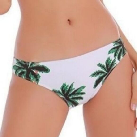 T&J Designs Bikini Tropical Palm Tree Strappy Back White Green Pink Vari… - Picture 7 of 12